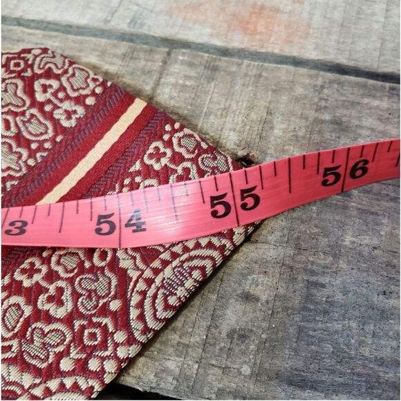 VINTAGE GOLDEN CLASP BY PRINCE CONSORT Professional Neck Tie Formal - Picture 5 of 5